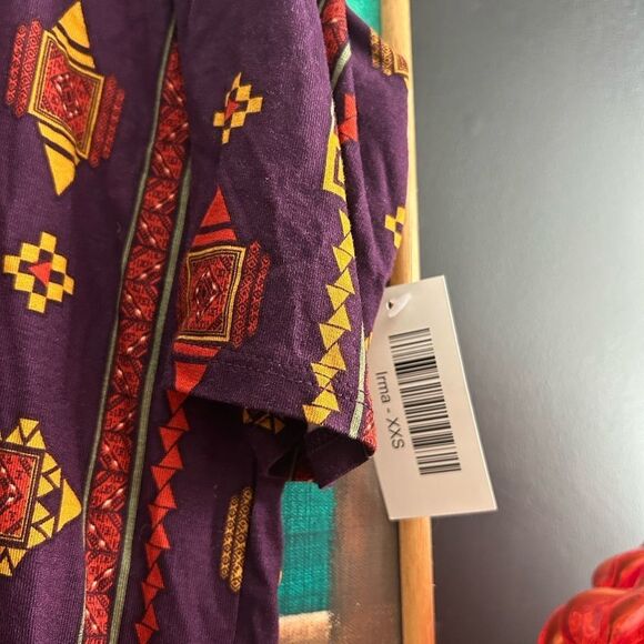 NWT Lularoe Oversize Top Irma XXS - Picture 9 of 16